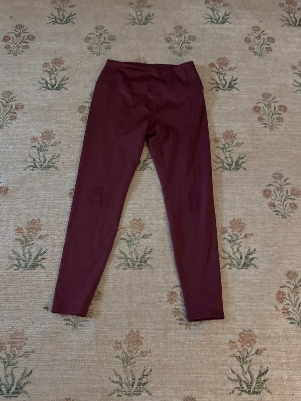 Spyder Girls' Burgundy Active Leggings